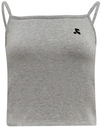 Rest&Recreation - Layered Logo-Embroidery Tank Top - Lyst