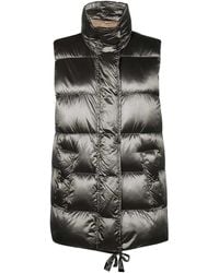 Max Mara - High-neck Quilted Gilet - Lyst
