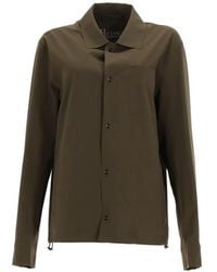 Herno - Surchemise Boutonnée À Poche Poitrine - Lyst