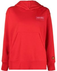 KENZO - Hoodie Mit Logo-Print - Lyst