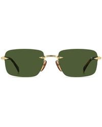 David Beckham - Rimless Sunglasses - Lyst