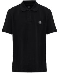 Moose Knuckles - Logo-Patch Polo Shirt - Lyst