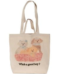Carne Bollente - Graphic-Print Tote Bag - Lyst
