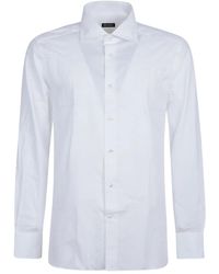 ZEGNA - コットンポプリン シャツ - Lyst