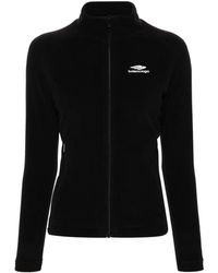Balenciaga - Zip-up Fleece Ski Jacket - Lyst