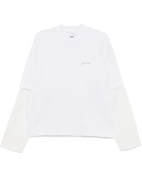 Bonsai - Logo-Embroidered T-Shirt - Lyst
