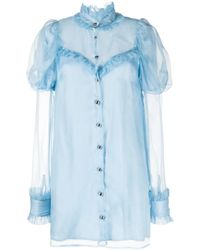 Macgraw - Lighthouse ラッフル シルクドレス - Lyst