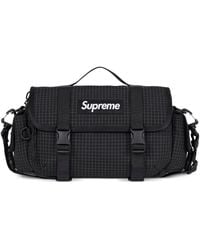 Supreme - Mini Grid Duffle Bag - Lyst