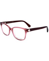 Kate Spade - Reilly Rectangle-Frame Glasses - Lyst