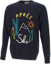 Mc2 Saint Barth - Heron Pullover mit Logo-Stickerei - Lyst