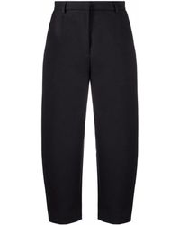 Totême - Balloon-leg Cropped Tailored Trousers - Lyst