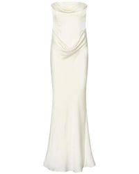 ROTATE BIRGER CHRISTENSEN - Corsage Long Dress - Lyst