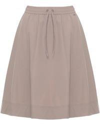 Herno - Drawstring Midi Skirt - Lyst