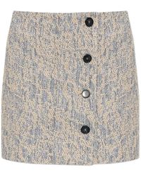 IRO - Buttoned Mini Skirt - Lyst