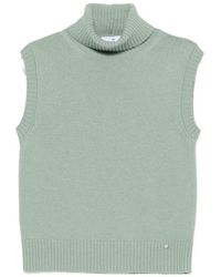 Niu - Roll-Neck Sleeveless Sweater - Lyst