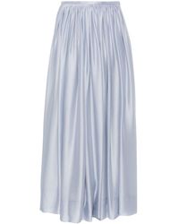 Giorgio Armani - Silk Maxi Skirt - Lyst