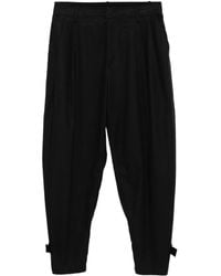 CROQUIS - Pantalon En Coton À Design Plissé - Lyst