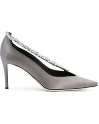 Giuseppe Zanotti - Filipa Crystal-Embellished Pumps - Lyst