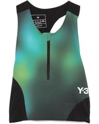 Y-3 - アブストラクトパターン パフォーマンストップ - Lyst