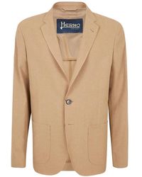 Herno - Linen Pocket Jacket - Lyst