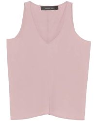 FEDERICA TOSI - V-Neck Top - Lyst