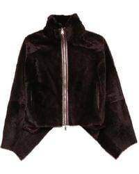 UTZON - High-Neck Reversible Jacket - Lyst