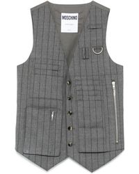 Moschino - Gilet A Righe - Lyst