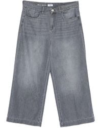Liu Jo - Cropped Jeans - Lyst