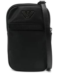 Emporio Armani - Logo Nylon Phone Case - Lyst