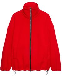 MSGM - Sudadera Con Cremallera - Lyst