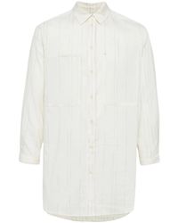 Toogood - Stripe-Print Cotton-Linen Shirt - Lyst