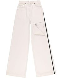 Peter Do - Ripped Straight-Leg Jeans - Lyst