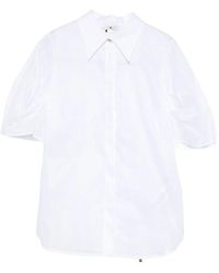 Elisabetta Franchi - Puff-Sleeve Shirt - Lyst