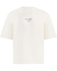 Manière De Voir - Sunflowers Van Gogh-Print Cotton Cream T-Shirt - Lyst