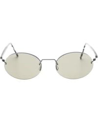 Lindberg - Sun Oval-Frame Sunglasses - Lyst