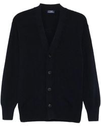 Barba Napoli - Virgin-Wool Cardigan - Lyst