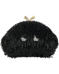 Anya Hindmarch - Eyes Embellished Satin Clutch - Lyst