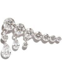 Maria Tash - 18Kt 18Mm Crescendo Diamond Earring - Lyst
