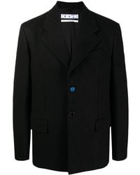 Off-White c/o Virgil Abloh - Single-Breasted Blazer - Lyst
