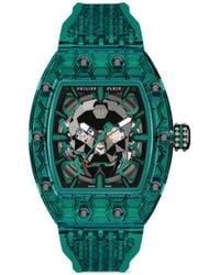 Philipp Plein - Crypto King Atomic Emerald Watch - Lyst