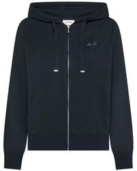 Sun 68 - Logo-Detail Hoodie - Lyst