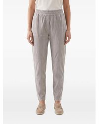 Brunello Cucinelli - Pantalon À Détails De Coutures - Lyst
