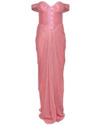 Maria Lucia Hohan - Susie Off-Shoulder Maxi Dress - Lyst