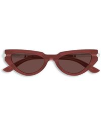 McQueen - Cat-Eye Frame Sunglasses - Lyst