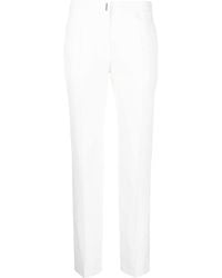 Givenchy - Logo-Plaque Tailored Trousers - Lyst