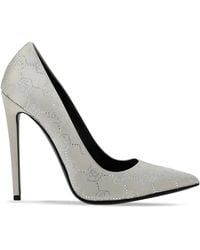 Philipp Plein - Decollete Monogram Strass Pumps - Lyst