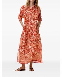 One Season - Gilli Floral-Print Maxi Dress - Lyst