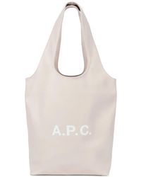 A.P.C. - Ninon Small Tote Bag - Lyst