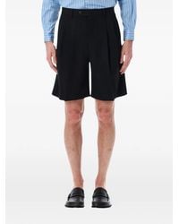 AURALEE - Gabardine Shorts - Lyst