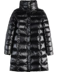 Fay - High-Neck Quilted Coat - Lyst